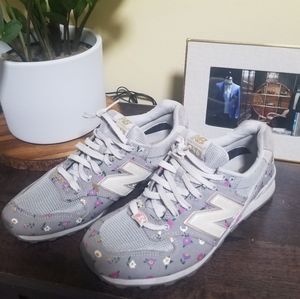 New Balance Floral Sneakers